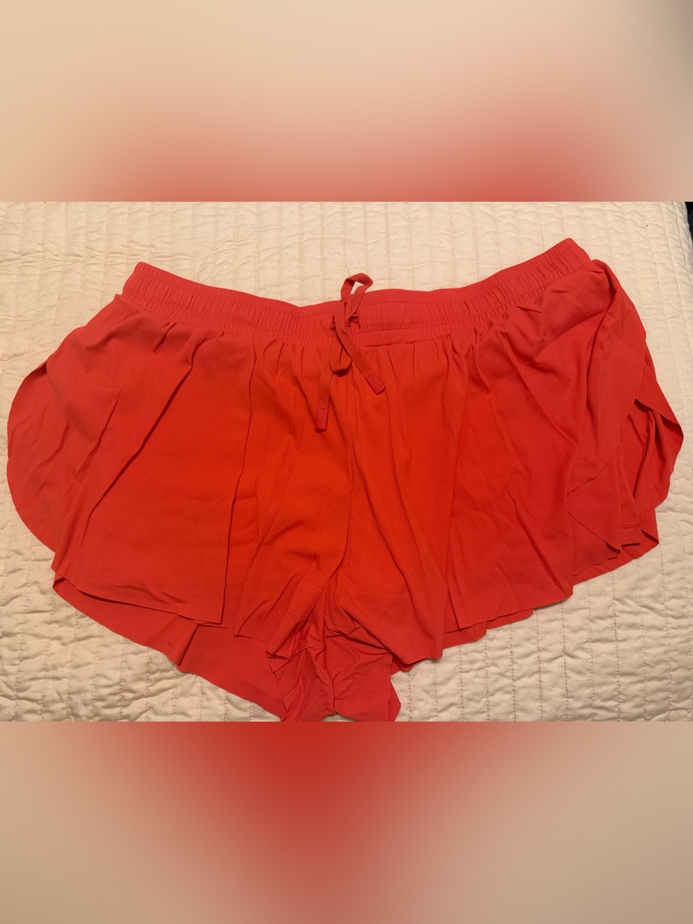 JoyLab Coral-Red Athletic Lounge Shorts